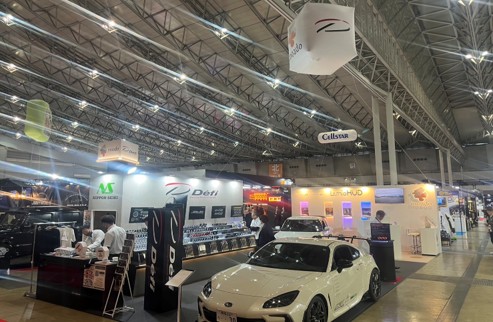 「Defi」と「moado」の共同出店ブース